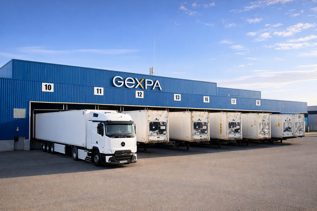 Quai de chargement entrepôt logistique GEXPA Le Havre